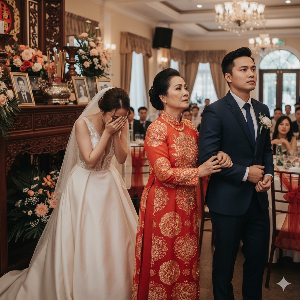 Ăn hỏi con trai, mẹ tôi sắm “lễ đen” đến cả trăm triệu đồng chẳng tiếc gì nhưng khi đến nhà gái, nhìn vào con gà trên bàn thờ gia tiên, mẹ tôi đùng đùng đòi hủy h ôn. Về nhà bà mới nói lý do, hóa ra mẹ tôi đã cứu cả dòng họ