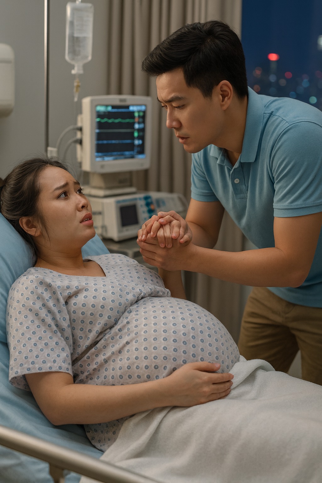 Vợ gần đến ngày sinh chồng đuổi về quê đẻ. Trong khi anh ta chi cả 100 triệu đưa nh:ân t:ình vào viện tư sinh con trai