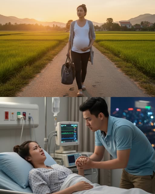 Vợ gần đến ngày s i nh chồng đ u ổi về quê đ ẻ cho rẻ ở trên này làm gì tốn k é m. Trong khi anh ta chi cả 100 triệu đưa nh â n t ì nh vào viện tư s i nh con trai