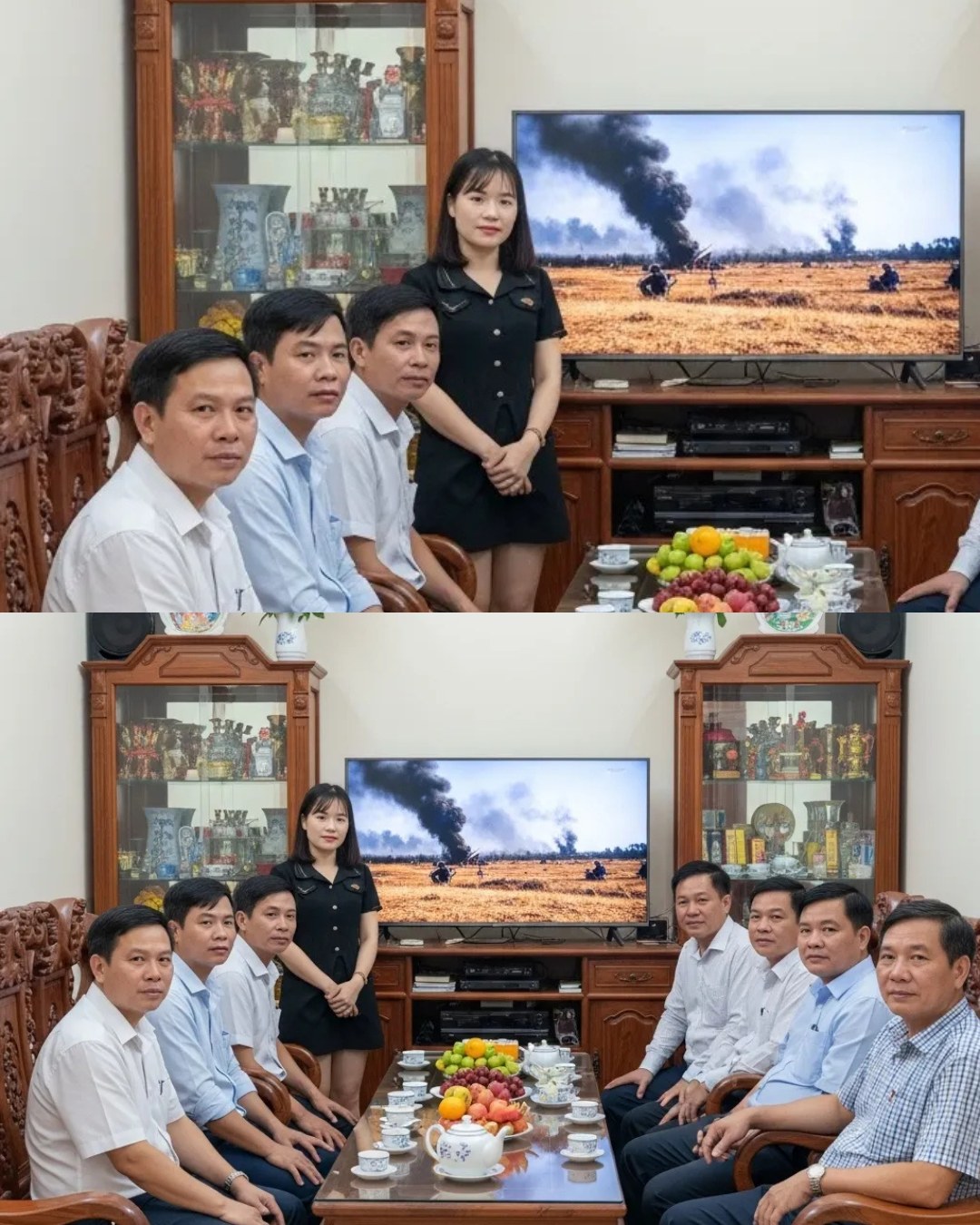 Con dâu mặc váy ng;ắn đi làm, cả nhà chồng tôi tổ chức họp gia đình, tôi mặc luôn quần áo ngủ ra họp