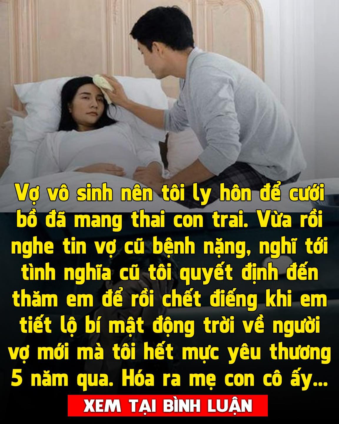 Đến thăm vợ cũ, tôi ngỡ ngàng thấy cô ấy gầy g ò, mặt mày tím tái, s ố c hơn nữa là bí mật cô ấy giấu kín