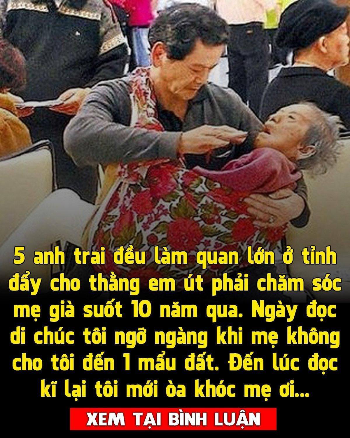 1 mình chăm mẹ ngoài 80 tuổi suốt 3 năm, sau khi nghe câu chuyện của đồng nghiệp, tôi quyết định đưa bà vào viện dưỡng lã o