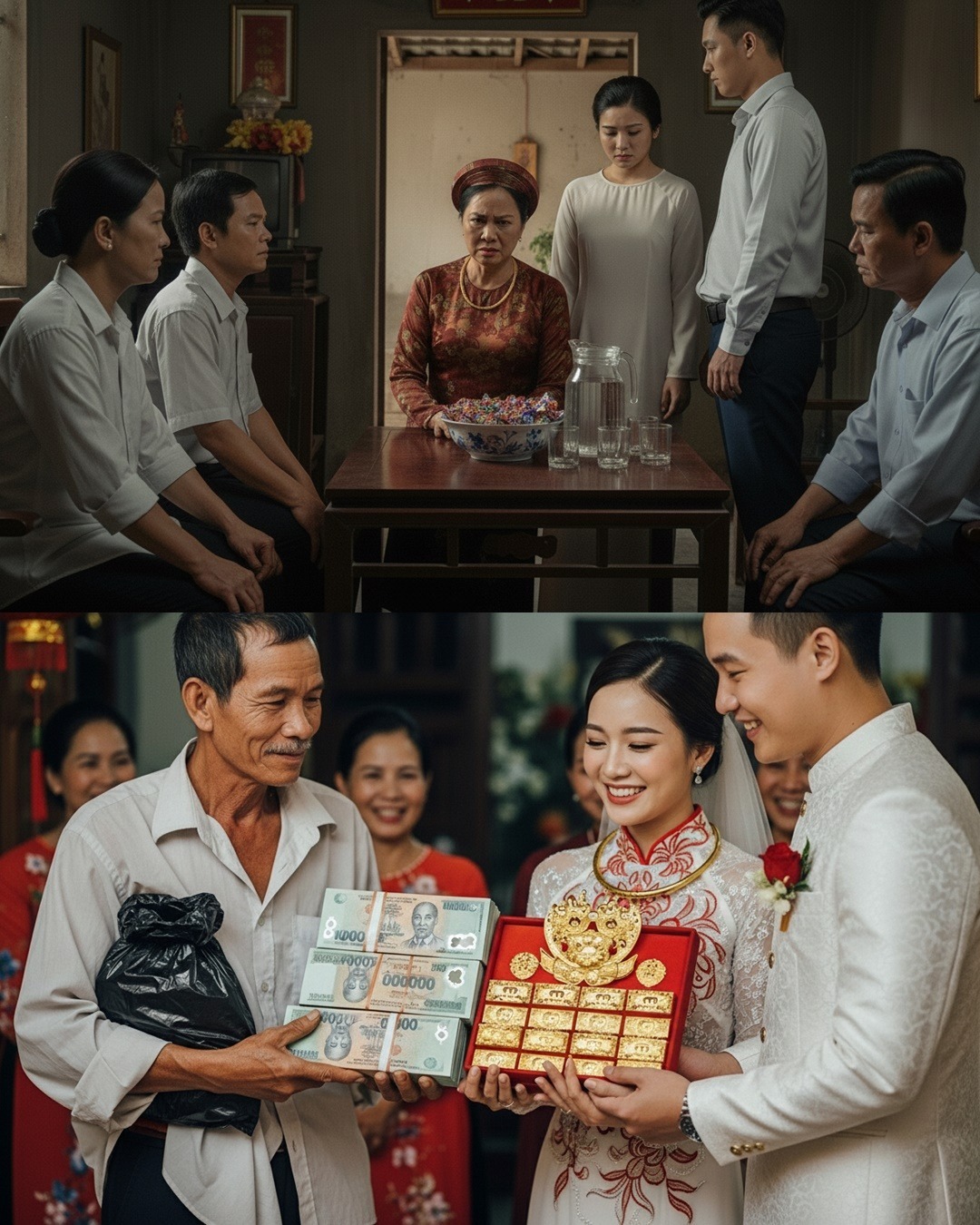 Kh i nh nhà gái ngh è o, mẹ chồng không cho tổ chức đám cưới bên nhà gái