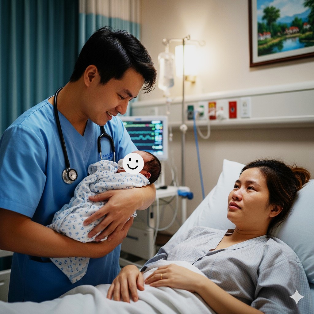 Bác sĩ v;ô s;inh đỡ đ;ẻ cho người yêu cũ, nào ngờ giây phút đứa trẻ chào đời, anh bàng hoàng ch;ết l;ặng không nói được câu nào