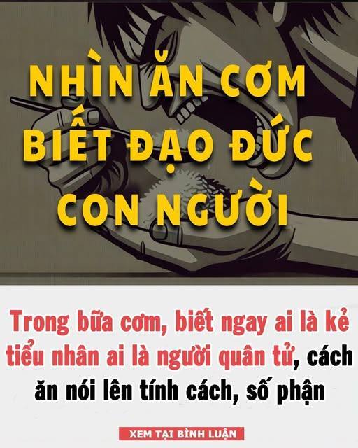 Nhìn cách ăn nói lên tính cách, số phận chuẩn không cần chỉnh