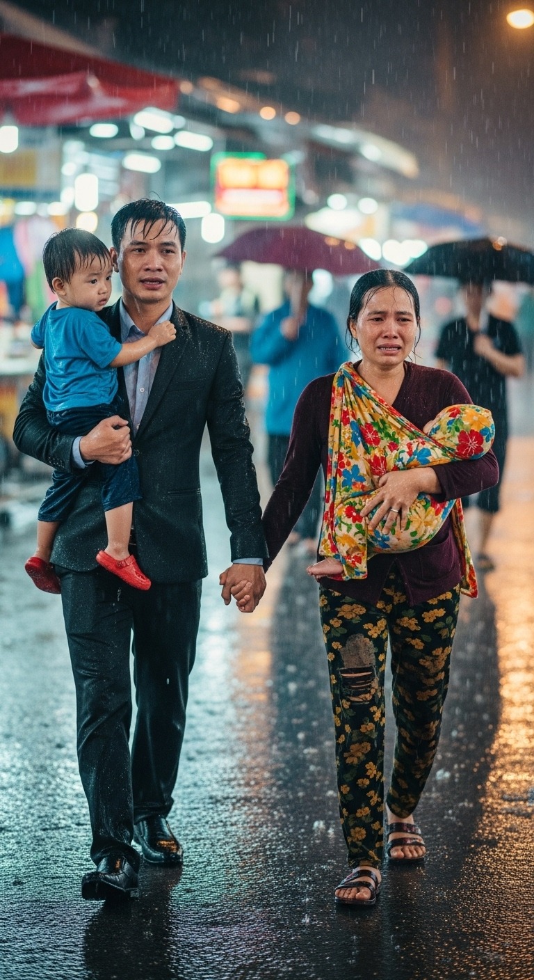 Đưa mẹ con ăn xin về nhà, vị giám đ ố c phát hiện ra một bí mật k:i n h h:o à ng.