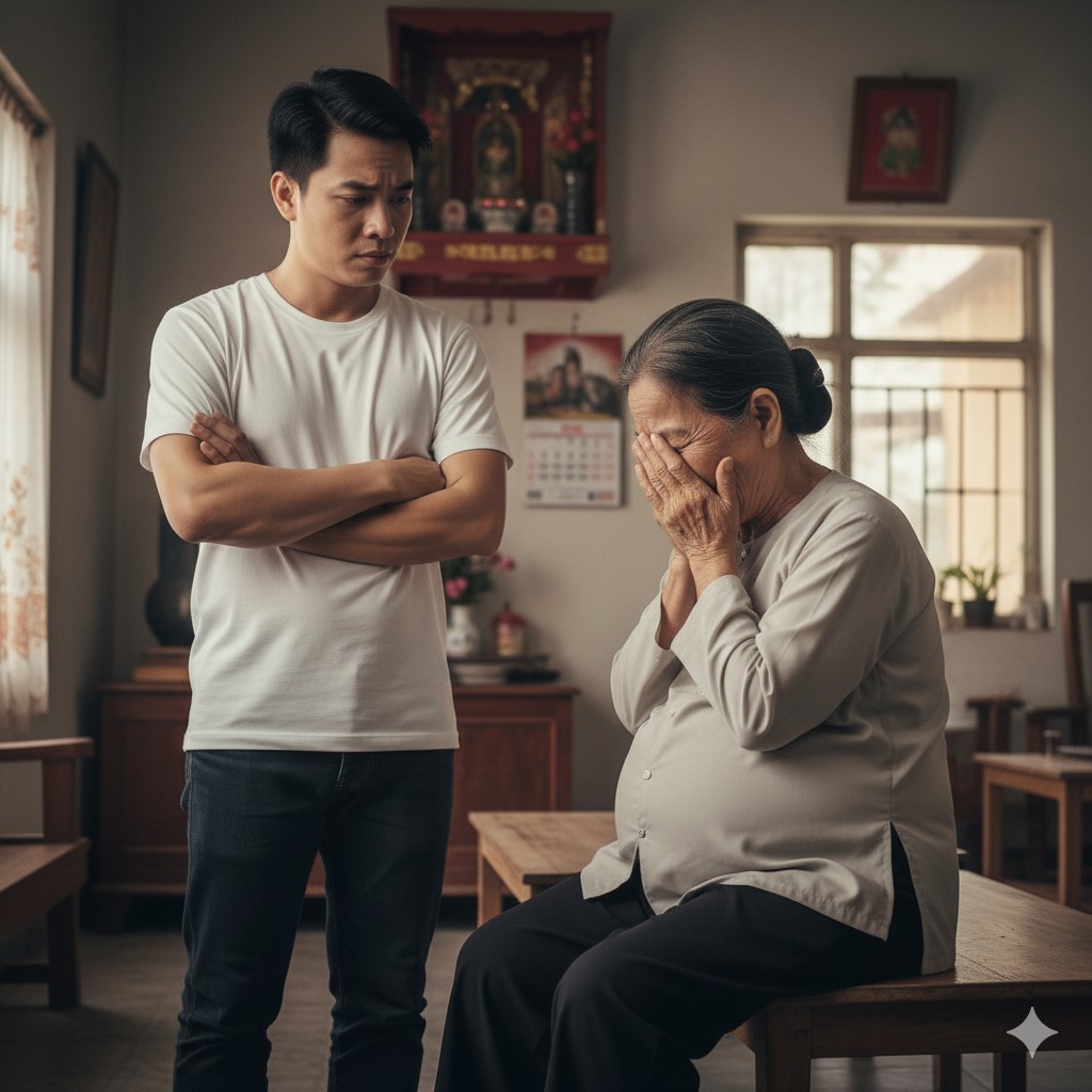 Mẹ chồng 52 tuổi bỗng dưng có b ầ u sau vài lần đưa đón cháu nội đi học, biết ‘tác giả’ chồng tôi phản đ ối g a y g ắ t