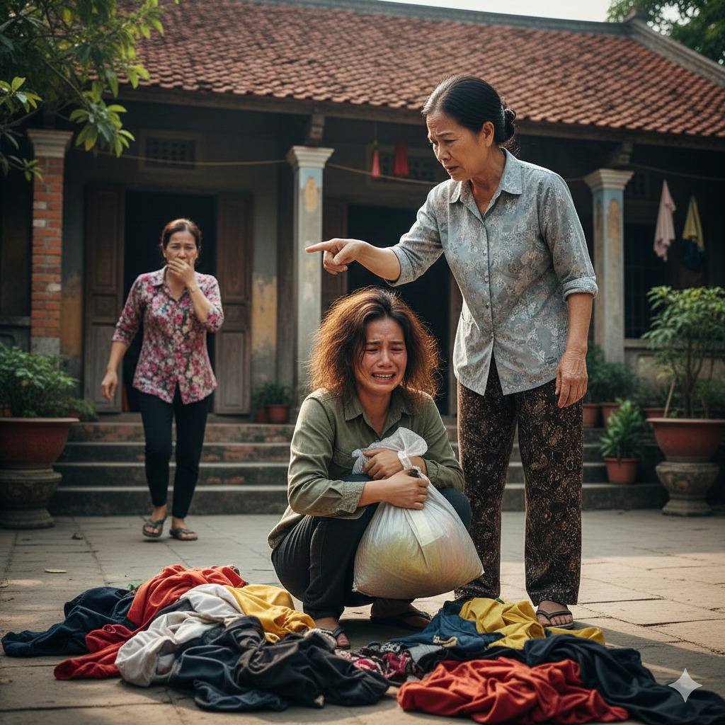 Con dâu nghi;/ện mua sắm bỏ quên 2 đứa con sinh đôi ở trên phố, về nhà xách túi to túi bé tôi hỏi cháu đâu thì mới té ngử a đi tìm