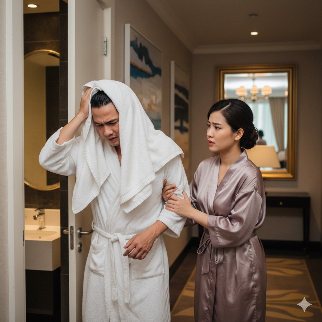 Bác hàng xóm sang nhà đá;/nh cờ với bố chồng biết được nhà tôi hết 1 tháng dùng hết 10 khối nước, ông cười lớn nói “Nhà ông tắm cho cả đàn bò à mà tiêu tốn từng ấy nước