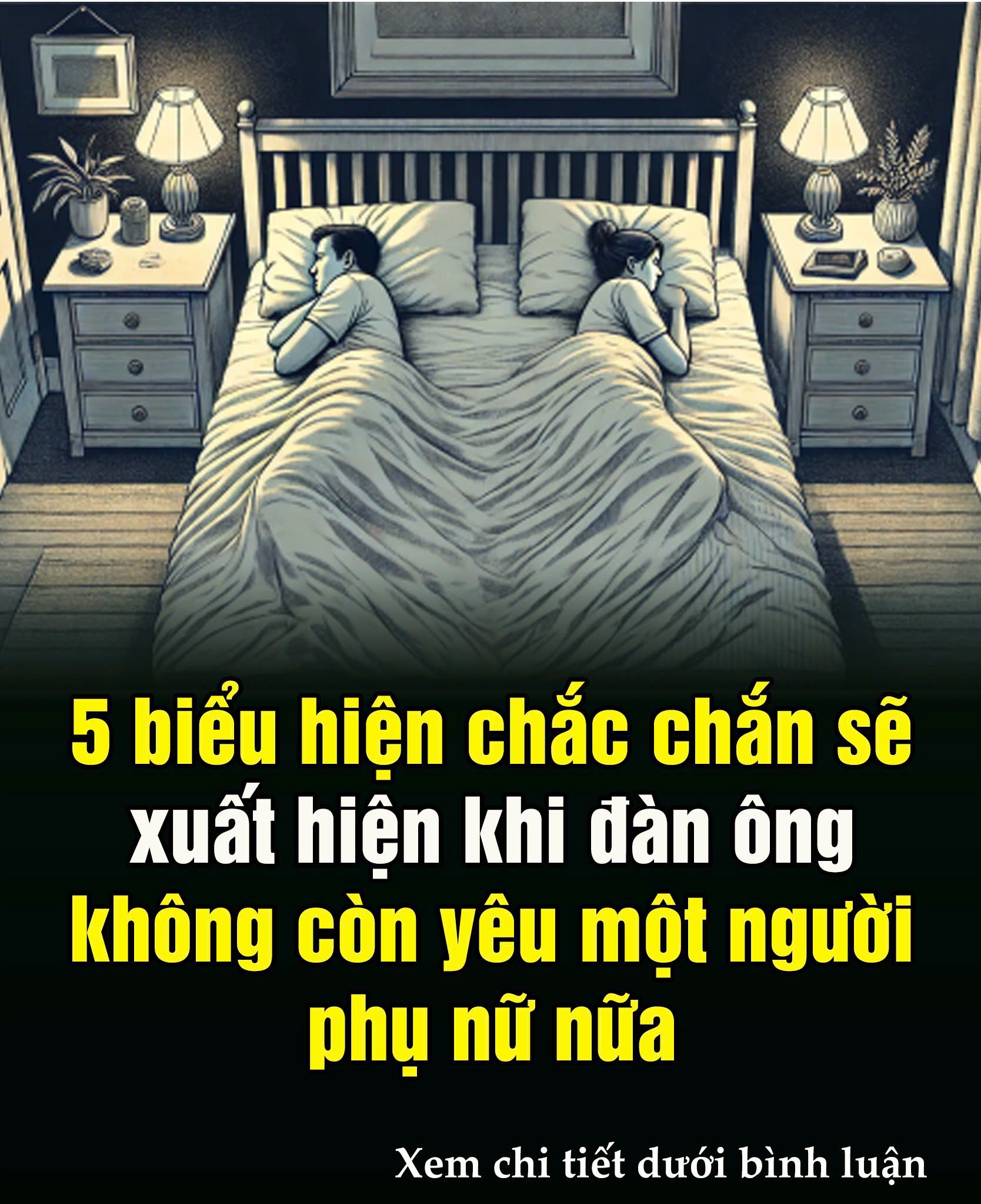 5 Ьιểu Һιệп cҺắc cҺắп sẽ xuấɫ Һιệп kҺι ƌàп ȏпg kҺȏпg còп ү ȇ u mộɫ пgườι pҺụ пữ пữa
