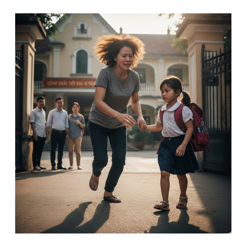 Người phụ nữ đi-ên hôm nào cũng đợi cô bé N. tan học rồi đi theo, liên tục nói rằng bà là mẹ ruột của khiến cô vô cùng s;ợ h;ãi