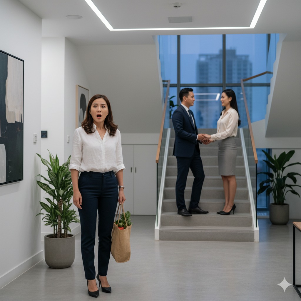 Đối tác của chồng bất ngờ chuyển đến sống ngay tầng dưới, tôi l:ắp camera hành lang và phát hiện điều khiến tim muốn ng:ừng đ;-ập