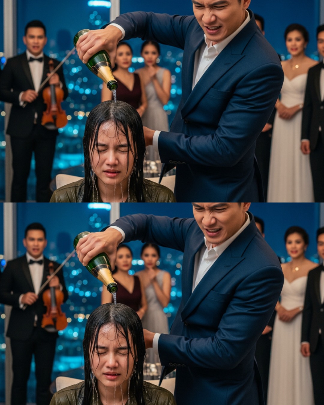 Trong tâm điểm buổi tiệc là Lâm Khải, tỷ phú trẻ ngoài 30