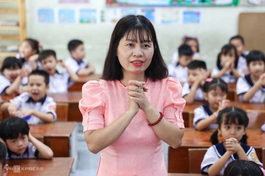 Lương nhà giáo được xếp cao nhất