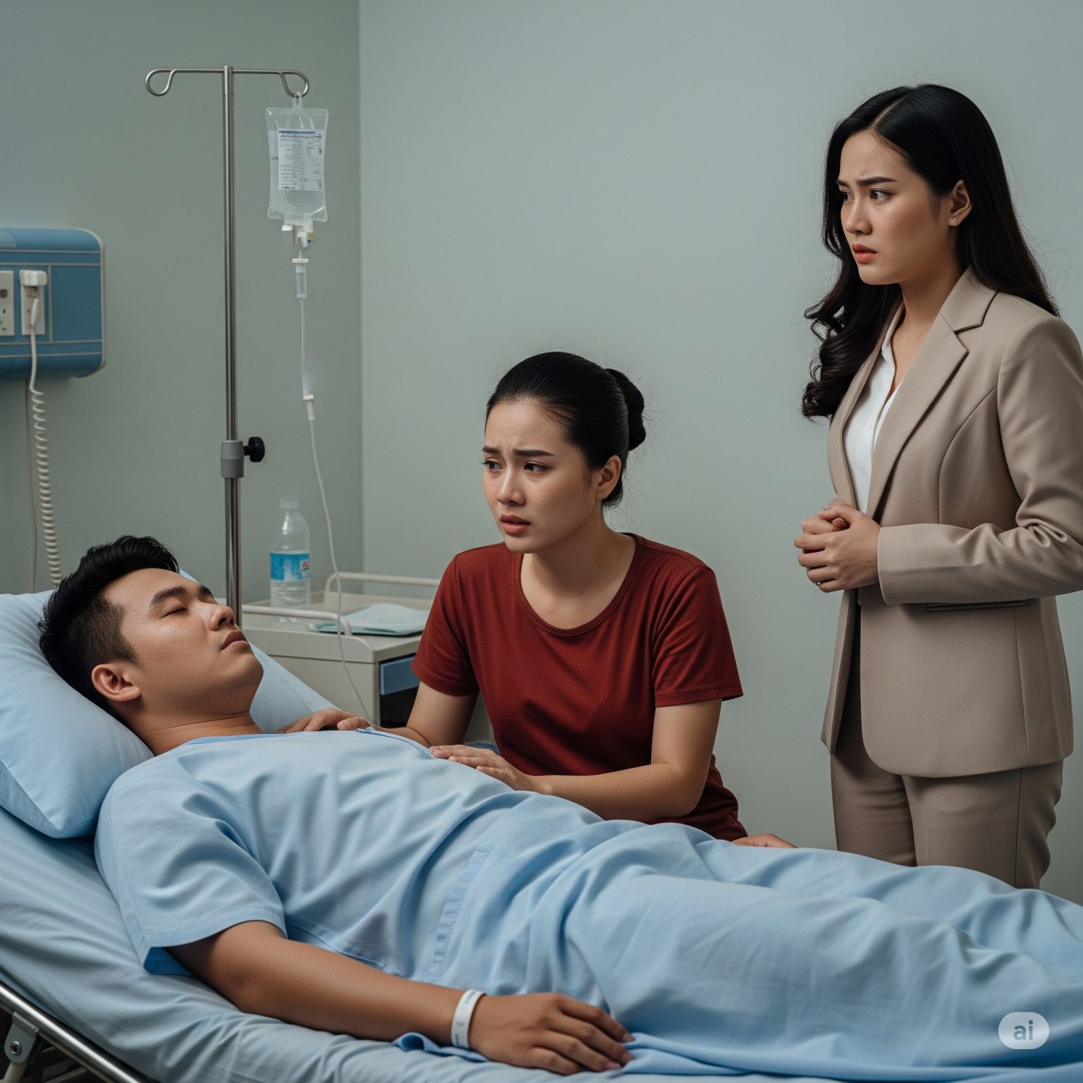 Chồng nói d ố i đi công tác, vợ giật mình nửa đêm nghe tin anh bị đưa đi c ấ p c ứ u, đến nơi t á i mặt khi thấy cô gái đứng bên cạnh anh ta…