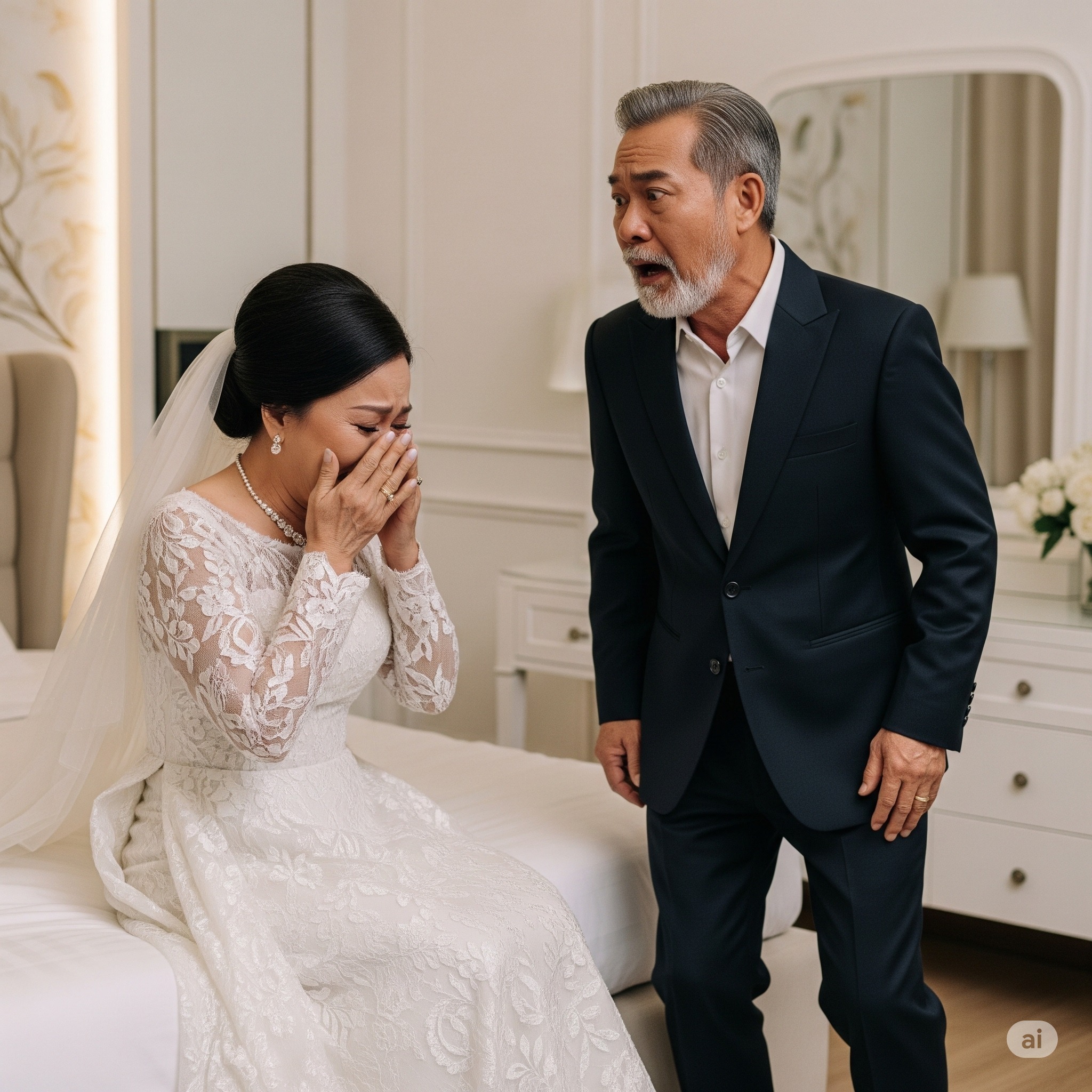 61 tuổi, tôi tái giá với mối t ì n h đầu: Đêm tân h ô n, vừa c ở i áo vợ, tôi bỗng giật mình, đau x ó t khi nhìn thấy…