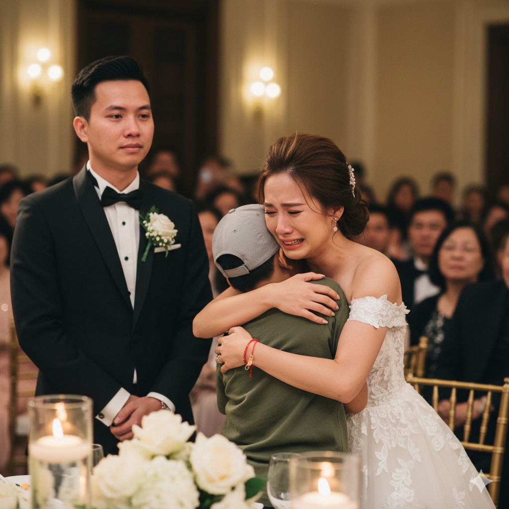 Xin ăn giữa tiệc cưới xa hoa, cậu bé s ững s ờ nhận ra cô dâu là mẹ th ấ t lạc, quyết định sau đó của chú rể khiến cả đám cưới ng ỡ ngàng…