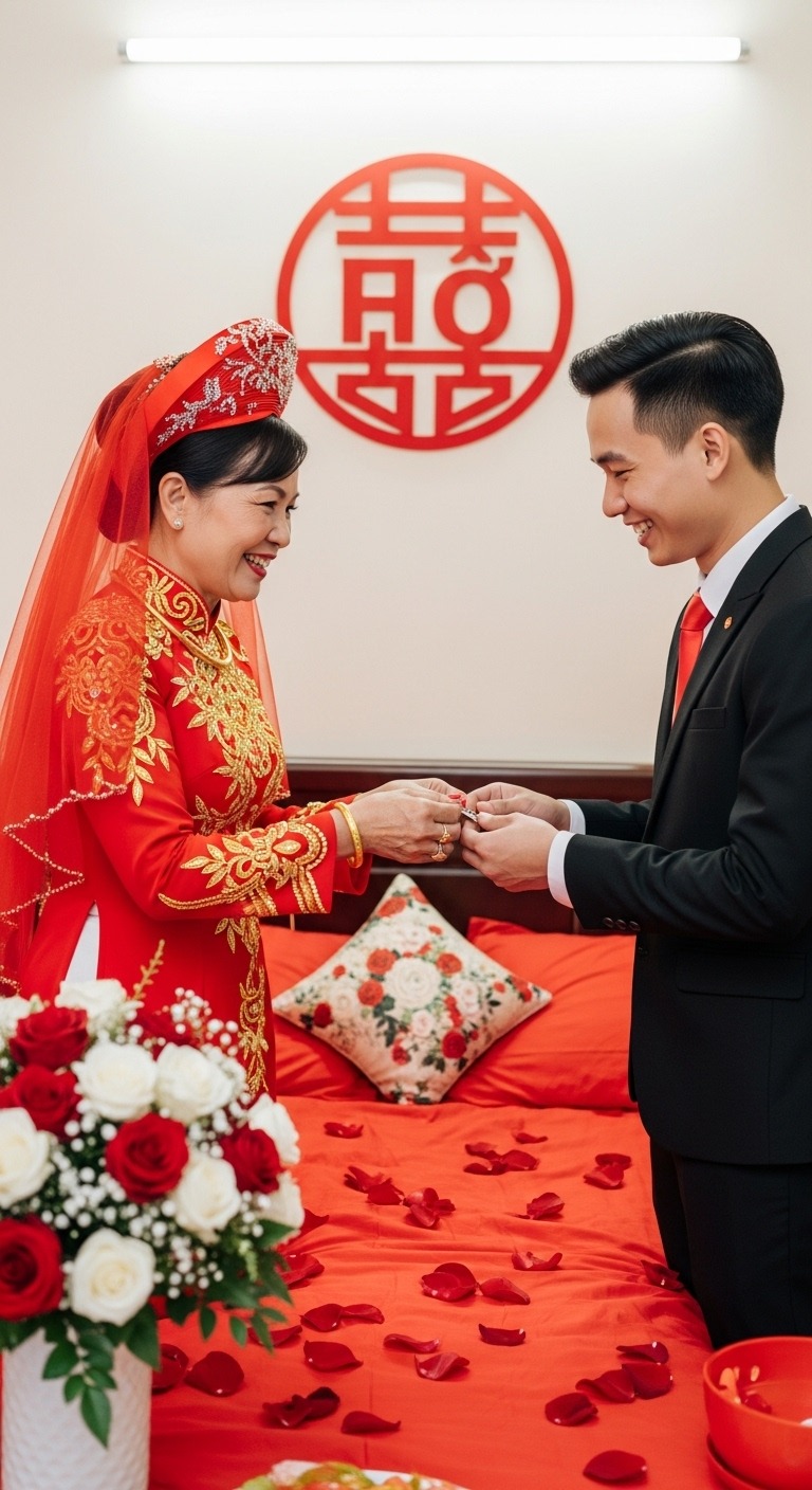 Cưới vợ hơn mình 19 tu-ổi vì “chị ấy trải đ ời, sâu sắc”, chàng trai trẻ bất ng ờ khi đ êm đầu tiên cô chỉ ngồi im không đụng đ ả gì, 3h sáng dậy đi vệ s i nh anh mới tá h ỏ a ra lý do…