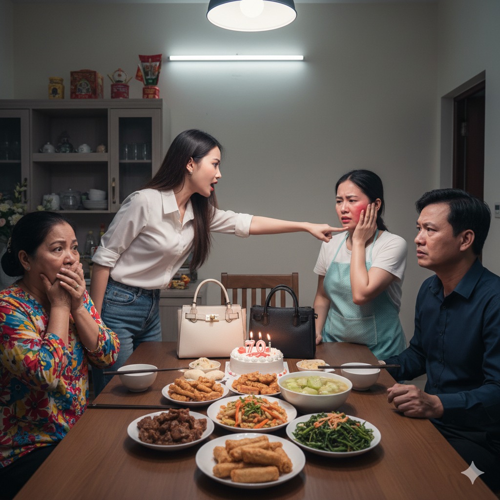 Cậy lương 600 triệu, em chồng ngang nhiên t á t tôi trước mặt cả nhà, tôi lập tức gọi một cuộc điện thoại khiến lương của cô ta trở về số 0 tròn trĩnh…