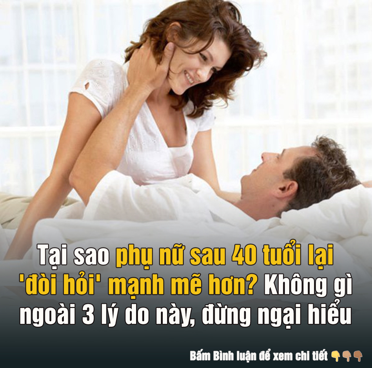 Tại sao phụ nữ sau 40 tuổi lại ‘đ ò i hỏi’ mạnh mẽ hơn? Không gì ngoài 3 lý do này, đừng ngại h i ể u