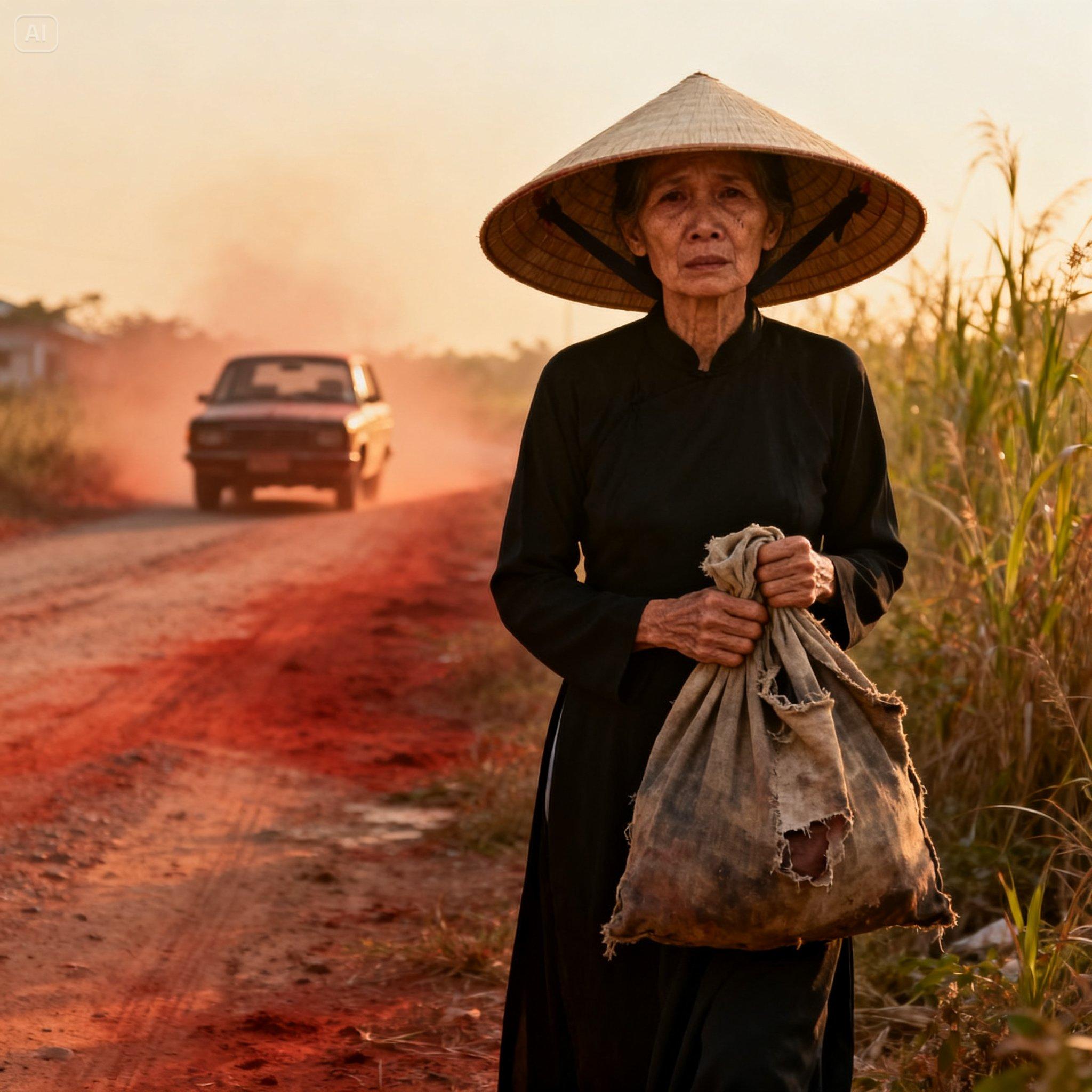 Sau đám tang chồng, con trai tôi chở tôi đến con đường hoang vắng rồi lạnh lùng nói: “Mẹ xuống đi. Nhà và xe giờ là của con.” Chiếc xe khuất dần trong bụi mù, tôi đứng đó với chiếc túi cũ, không tiền, không điện thoại, tưởng như mọi thứ đã chấm hết. Nhưng giữa sự tuyệt vọng, tôi bật cười. Nó đâu biết rằng… trước khi cha nó qua đời, tôi đã âm thầm chuẩn bị một nước cờ cuối. Và ván cờ này, người thua chắc chắn không phải là tôi….
