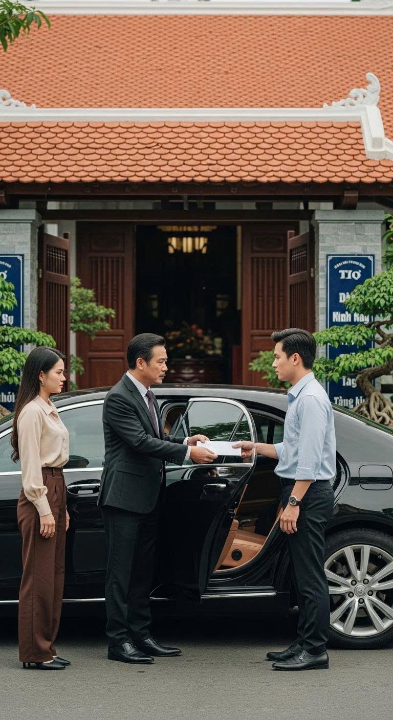 Vợ cũ đến tận nhà tôi để đưa thiệp mời cưới rồi nhét vào cùng phong bì 100 triệu, vợ tôi mừng rỡ lấy tiền cất ngay vào túi áo còn đon đả mời nước non