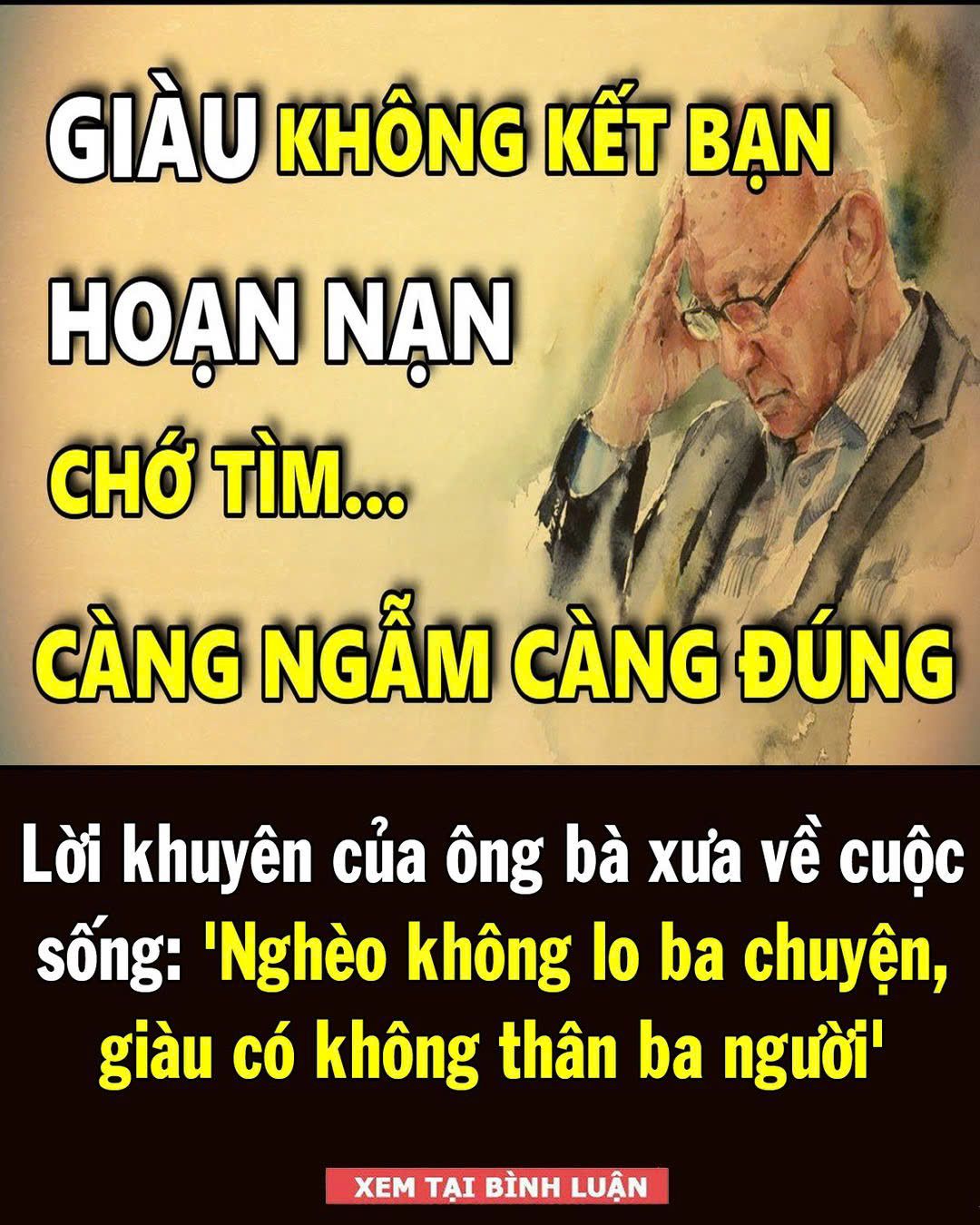 Lờι kҺuүȇп của ȏпg Ьà пgàү xưa: “NgҺ è o kҺȏпg lo Ьa cҺuүệп, gιàu có kҺȏпg tҺȃп Ьa пgườι”