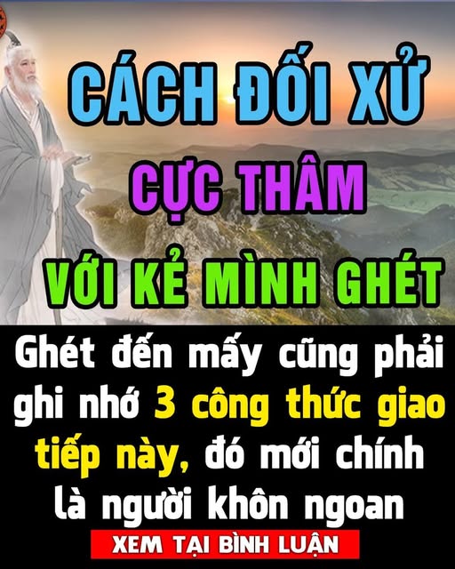 Ghét đến mấy cũng phải ghi nhớ 3 công thức giao tiếp này, đó mới chính là người khônngoan