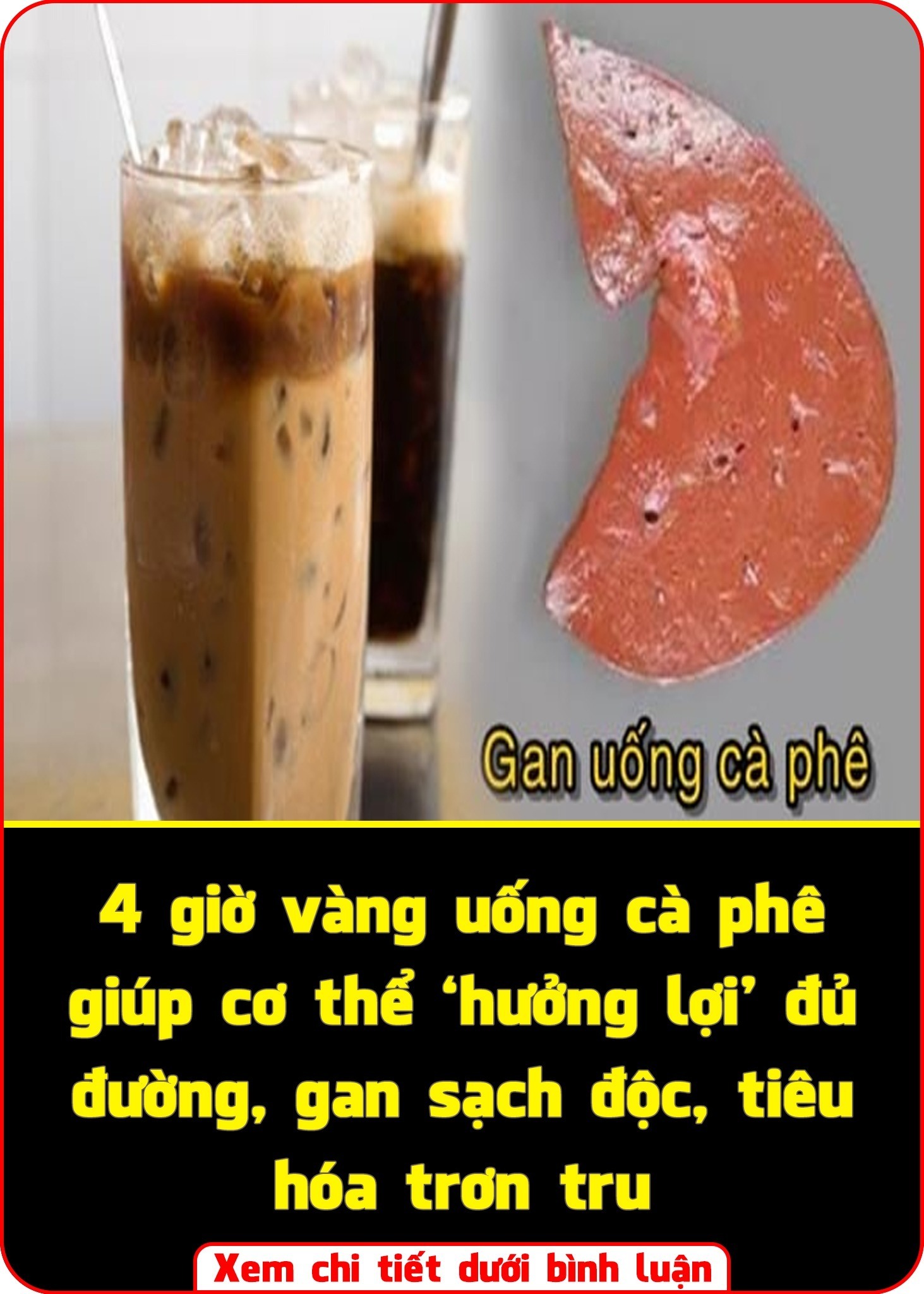 4 giờ vàng uống cà phê giúp cơ thể ‘hưởng lợi’ đủ đường, gan sạch độc, tiêu hóa trơn tru