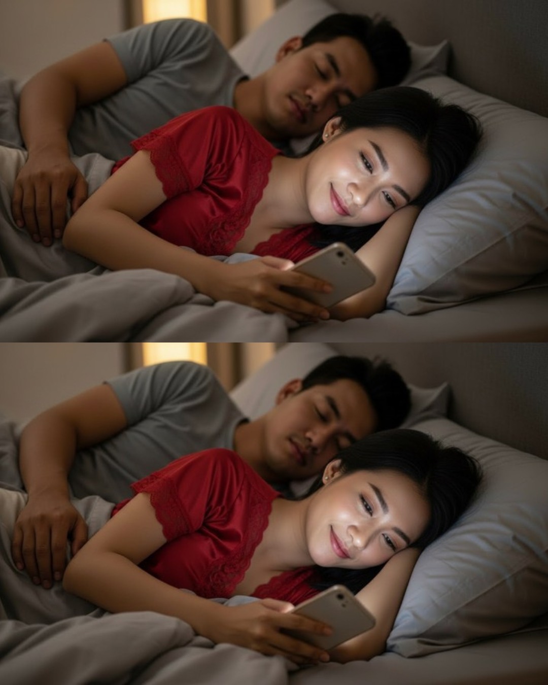 Ả bồ hí hửng nhắn tin cho vợ người tình: “Chồng chị và em đang vui vẻ trong nhà ngh:ỉ đấy