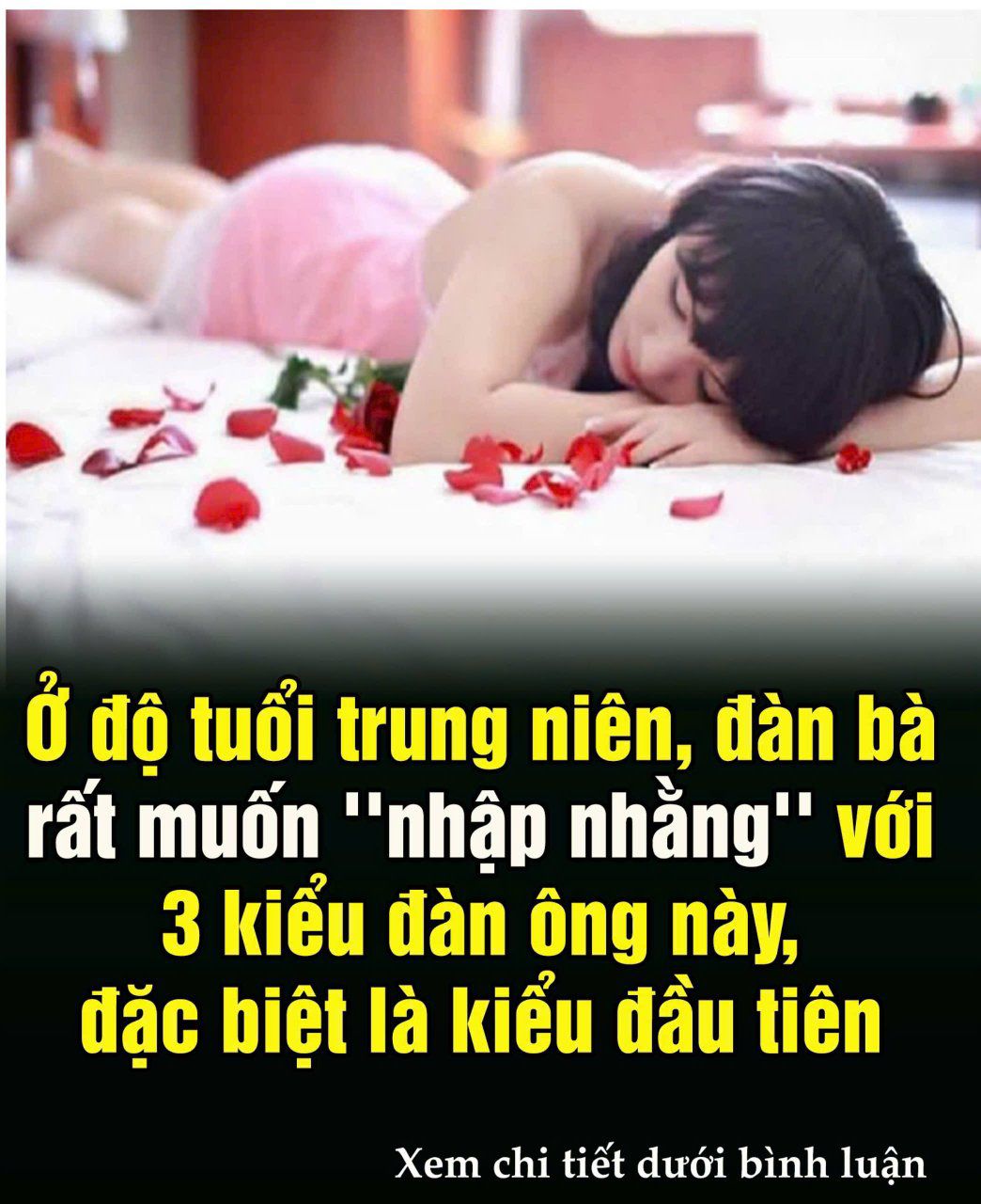 Ở độ tuổi trung niên, đàn bà rất muốn ”nhập nhằng” với 3 kiểu đàn ông này, đặc biệt là kiểu đầu tiên