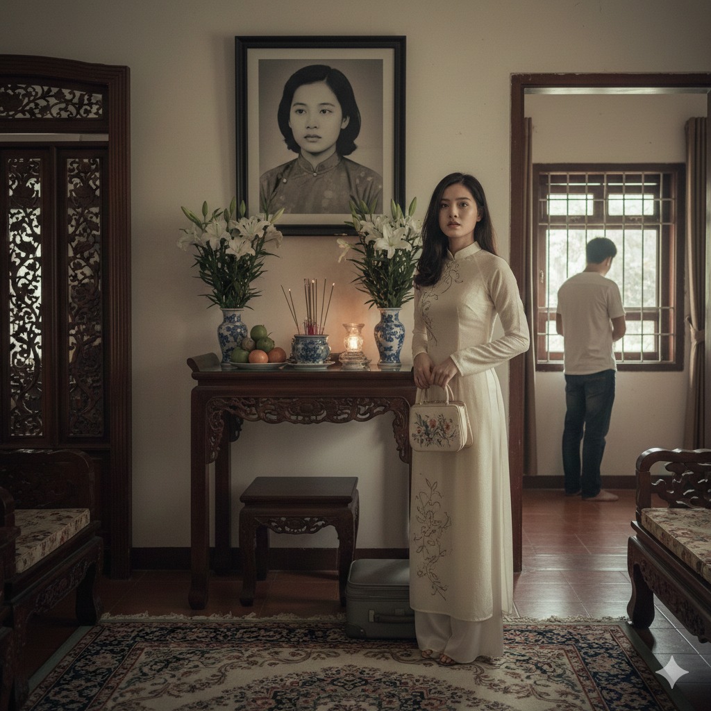 Đám cưới đã được đặt nhà hàng. Thiệp mời đã in. Ngày cưới chỉ còn cách đúng hai tuần