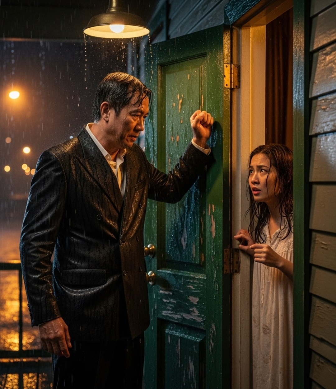 Tiếng gõ cửa của bố chồng lúc 2 giờ sáng khi chồng vắng nhà