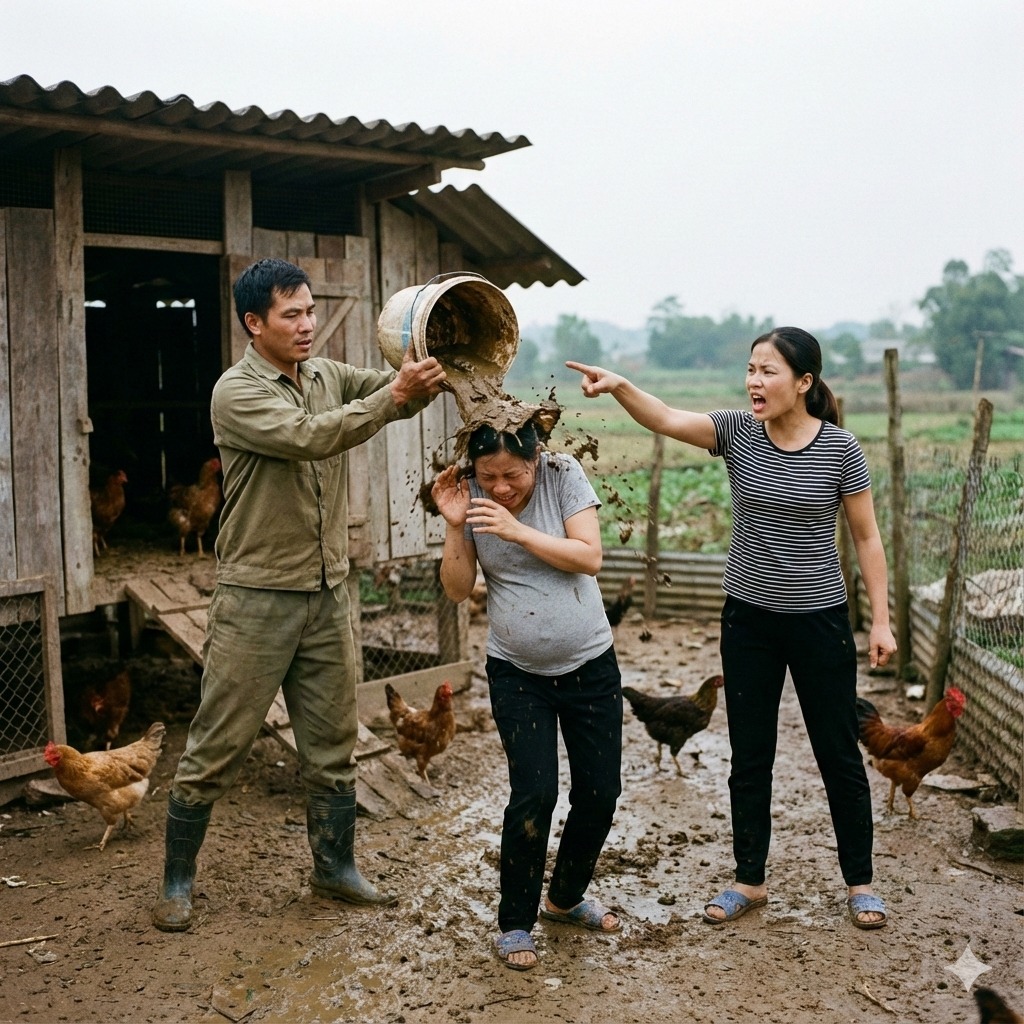 Tiểu tam ngang nhiên dọn về nhà tôi ở vì có b ầ u — nào ng ờ đêm đầu tiên, cô ta đã yêu cầu chồng tôi phải đổ p h â n gà lên đầu tôi, tưởng chồng tôi sẽ yêu chiều cô ta nhưng không ngờ chỗ p;hân gà đó lại…