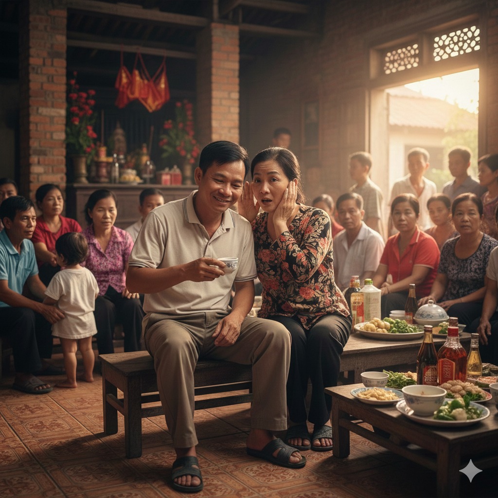 “Nam nè, dạo này làm ăn sao em? Thấy suốt ngày ở nhà, bộ công ty ph á s ả n rồi hay sao mà không thấy đi làm công s ở gì hết vậy?”