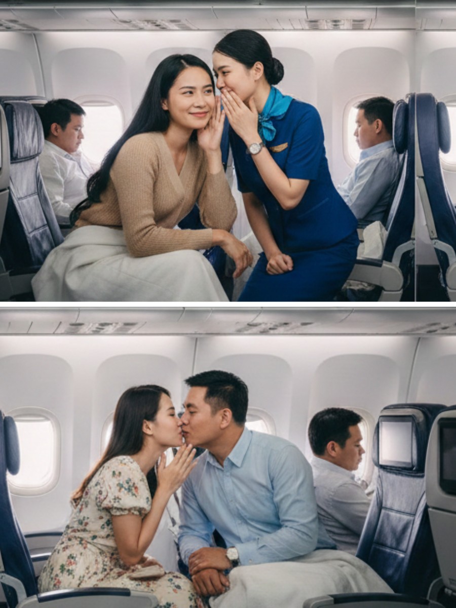 ng nói dối đi công tác để đi du lịch với t ì nh nh â n nhưng không ng ờ tôi lại bắt gặp họ trên máy bay. Tôi không đánh ghen mà thay vào đó, tôi chỉ thì thầm với người tiếp theo hàng không 1 yêu cầu, chỉ 10 phút sau họ phải mặt mặt trước cả máy bay chỉ vì…