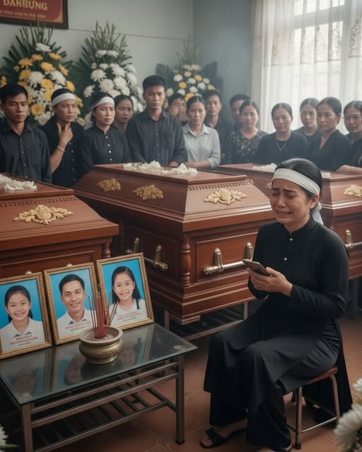 Em làm đám ta;/ ng cho 3 bố con anh đây, người ta gọi em đến nhận lại chiếc điện thoại của anh – trong đó đoạn video dài 10 phút khiến em khuỵu xuống